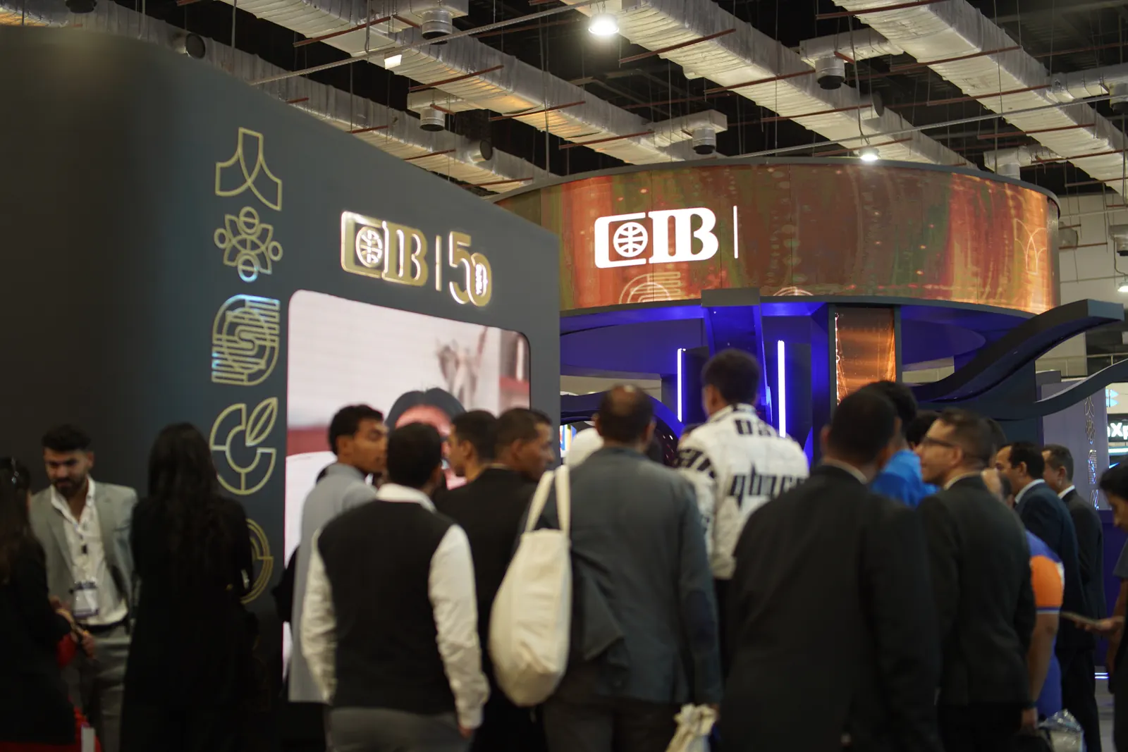 A crowd at the CIB stand during PAFIX 2025