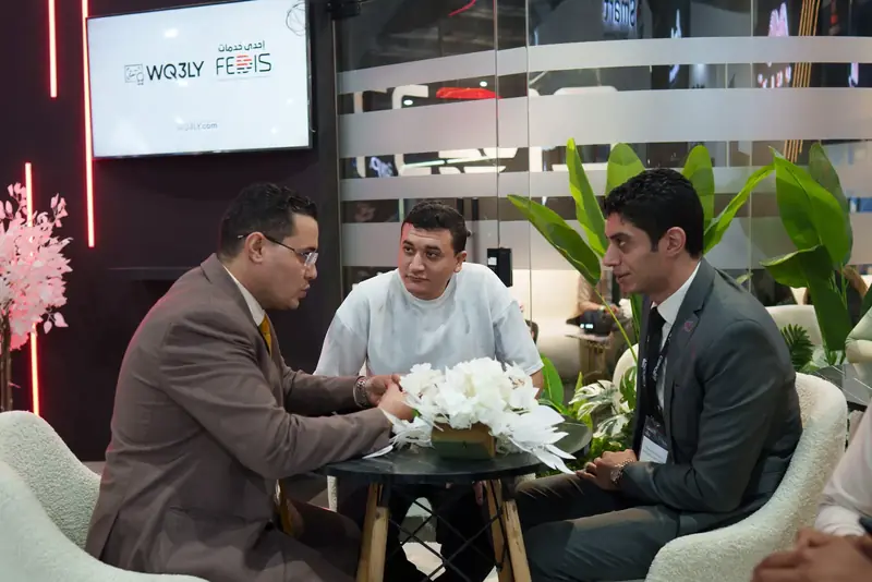 A meeting at the FEDIS stand, PAFIX 2025