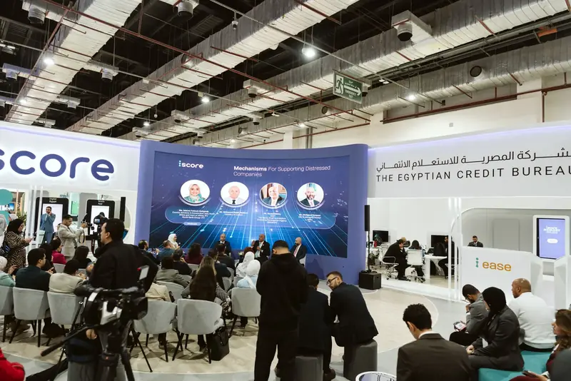A session on supporting distressed companies at the iScore stand, PAFIX 2025