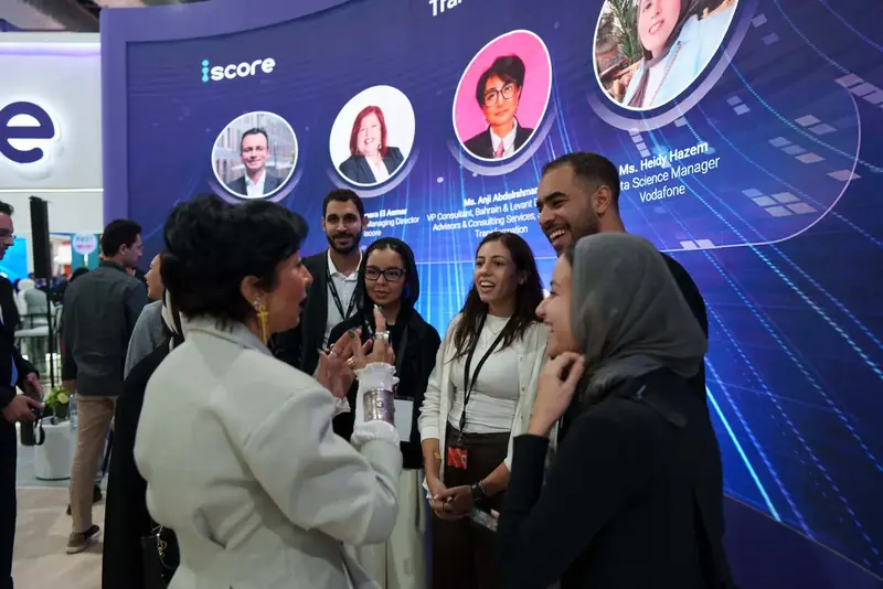 Speakers and guests after a session at the iScore stand, PAFIX 2025