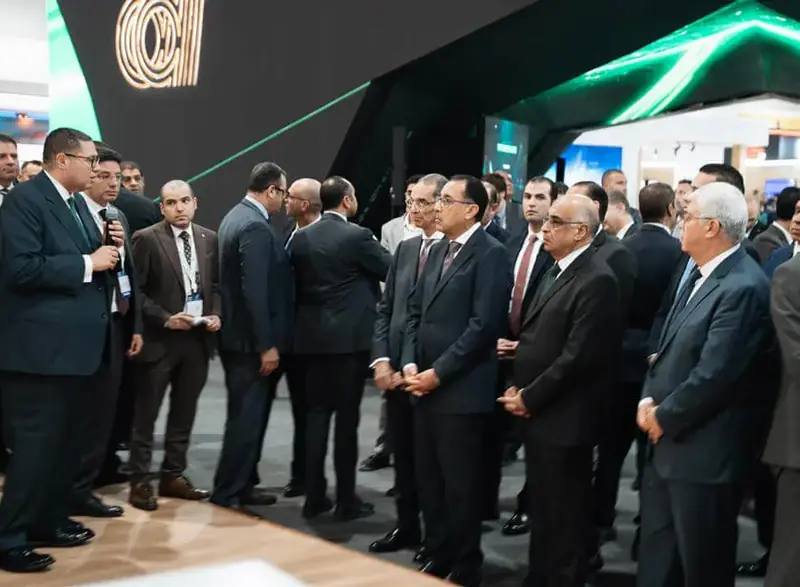 The PAFIX 2025 opening tour at the Arab African International Bank stand
