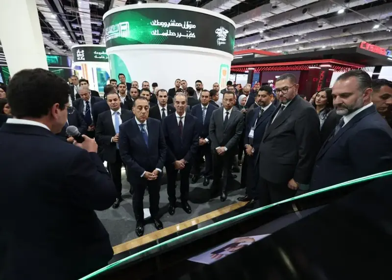 The Prime Minister's opening tour of the bank stands at PAFIX 2025
